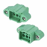 Harwin M300-3240696M1 Plug Housing M300, 3MM, 6P 2R MALE HSG W/JSCREW