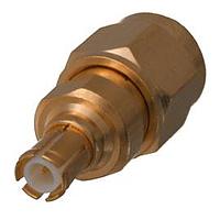 Johnson / Cinch Connectivity Solutions 134-1018-011 RF Adapters - Between Series SMA PLG/MCX PLG GLD
