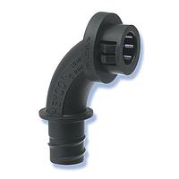 Heyco 8500 Elbow, 90 Degree HFC 3/8-S-90-TWIST BLACK