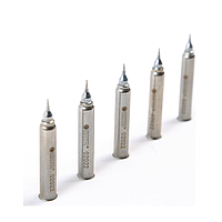 SATA 02022 5-Piece Set Of Lead-Free Soldering Iron Tips Type I (Type I, pointed tip)