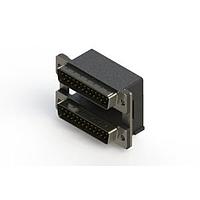 EDAC 661-025-664-00A Dual Port D-Sub Connectors Right-angle Dual Port D-Sub Connector