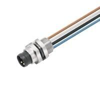 Weidmuller 1861290000 Circular Metric Connectors SAIE-M8R-4-0.5U-FP-M8