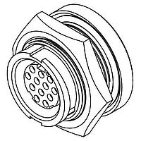 CONXALL W4280-10SG-300 Connectors MU WR 10#20 SKT CRIMP