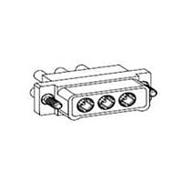 Raychem - TE Connectivity 6-1589070-6 Micro-D D-Sub Connectors CX090PC2RG024Q= Coax