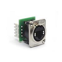 Amphenol Audio RJX8FD5I XLR XLRnet D TYPE IDC T ERMINALS CAT5E