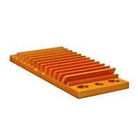 Advanced Thermal Solutions ATS-1183-C1-R0 DC/DC Converter maxiFLOW Power Brick Heat Sink, Eighth Brick, Gold, T766, Hardware, 23x58x6.1mm