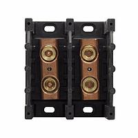 Eaton Bussmann 16301-2 Wire-to-Board 2P 600VAC/DC Pwr Dist Block