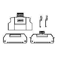 AMP Connectors - TE Connectivity 1-176793-0 Two Piece Backshell 050 SHIELD KIT 80P