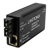 Lantronix M/E-TX-FX-01(SC)-UK Media Converters MINI 100BASETX TO 100BASEFX SC MM 2KM 3.3V - UK