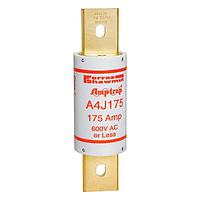 Mersen A4J175 Fast Acting Fuse,Class J,High Speed,200kA AC/100kA AC,600VAC,300VDC,175A