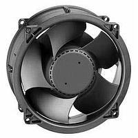 ebm-papst W1G180-AB31-39 Axial Fan EC Axial Fan, Compact, 220x70mm Round, 24VDC, 93W, 4550RPM, 380Pa, Ball, IP44
