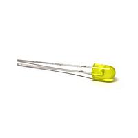 Dialight 521-9673F Single Color LEDs 5MM Y FLANGELESS