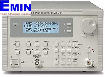 RF test and measurement equipment used for generator inspection service