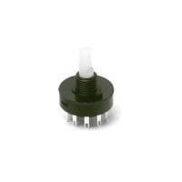 C&K R10307RR01Q Rotary Switches 36DEG 3POS SOLDER LUG W/ NOTCH