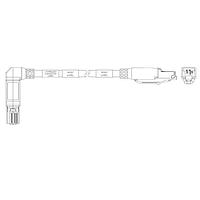 Molex 1303010006 Cat 5 ENET MA/MA IND ST/90EX-R 1M