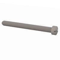 Essentra Components 010440F118 Machine Screw Fillister Slotted Screw, #4-40 Thread, 1 3/16 Lg