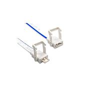 Amphenol LTW SSL11-P4LJP-T22D06 Lighting Cables SSL 1.1, Plastic, 3A, 04 pins, Jack Connector, Straight, Solder, Field Installable