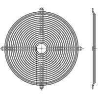 ebm-papst LZ22 Guard Finger Guard for 2200F Series or Fan Size 200x51mm