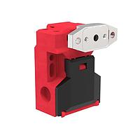 Banner Engineering SI-QS75MRHC Flat Pack Safety Interlock Switches Flat Pack Switch: Horizontal Radius; Actuator Position: Front Top or Back; Contact Configuration: 1 NC; Dimensions: 75x52x33 mm; Plastic Housing
