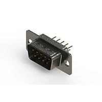 EDAC 627-M09-620-WT1 D-Sub Connectors - Standard Density Vertical Machined D-Sub Connectors