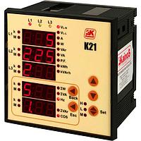 Gossen Metrawatt K21 Multifunctional Power Meters (PMD) ((L-N): 10…300 V AC; (L-L): 10…500 V A)