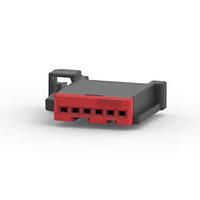 AMP Connectors - TE Connectivity 2272431-1 Plug Assembly 1X6 GET UNSLD SIDE LATCH PL. KEY A