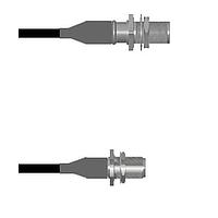 Amphenol Custom Cable Q-1Y0280013120i RF Cable Assemblies N-SJB/N-SJB LMR40 120I
