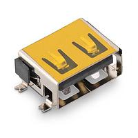 Wurth Elektronik 629104190121 USB Type A Connectors WR-COM USB Type A THT Hztl Short