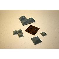 LMB Heeger F2-ENCLOSURE-BLACK-FEET Mounting Foot NON-SKID ENCL. FEET