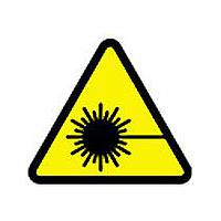 Panduit PESW-E-8Y ISO Pictogram ISO Lbl Vinyl Laser Beam symbol