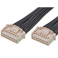 Molex 221955-1162 Discrete Wire iGrid-to-iGrid (OTS) Cable Assembly Dual Row 150mm Length 16 Circuits Natural