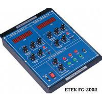 ETEK FG-2002 Function Generator and DC Power Supply (10 Hz ~ 100 kHz, 100 Hz ~ 1 MHz)