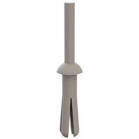 Essentra Components 61PR300800 Push-In Rivet Push Rivet, .187 Hole, .375-.750 Panel Thk