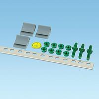 Panduit RGS134B42-1 Racks & Rack Cabinets Grounding Strip Kit, One, 73.45" (1.9m)