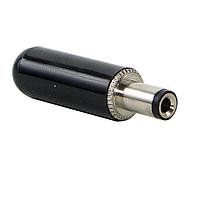 Switchcraft 760 Plugs DC PWR PLG 2.5MM X.374 BLK HANDLE