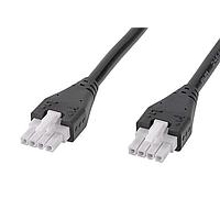 Molex 215330-0430 Cable Assemblies 4 CKT OVERMOLDED MINIFIT