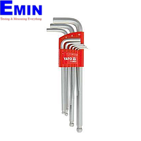 YATO Yt-58823 Long Hex Key Wrench Ball-End Type (9pcs)