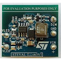 STMicroelectronics STEVAL-ILL063V1 Evaluation Boards 3 A LED driver based on the LED5000 in floating boost topology
