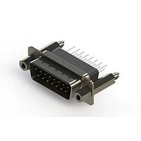 EDAC 627-015-361-077 D-Sub Connectors - Standard Density Vertical Metal Body D-Sub Connector