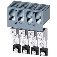 SIEMENS 3VA94740JJ23 Wire Connector BREAKER 3VA5,6 400600A 2 WIRE AL LUG 4PC