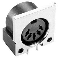 Same Sky (formerly CUI Devices) SDF-70J Connectors DIN, 7P jack, rt, through hole, w/ shielding