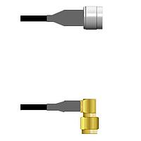 Amphenol Custom Cable Q-2I0340003010i RF Cable Assemblies N-SP/SMA-RP G174 10I