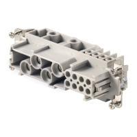 Weidmuller 1023250000 Heavy Duty Power Connectors HDC S4/8 FS
