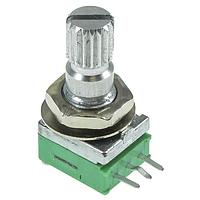 TT Electronics / BI Technologies P091N-FC25BR100K Panel Potentiometer 1/20W 100K Ohms 20% 9mm ROTARY POT