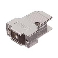 Amphenol CONEC 165X17609X Strain Relief Backshell DSUB 9-50POS SDE ENTRY METAL HOOD