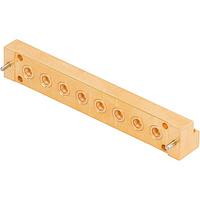 Amphenol SV Microwave 3211-60181 Multi-Port Connectors SMPM M Edge Launch Conn, 8 Port, FD