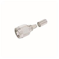 Amphenol Times Microwave Systems EZ-240-TM-RP-X Connectors TNC-MALE (PLUG) CRIMP, REVERSE
