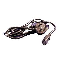 Hammond Manufacturing 1581C6UK AC Power Cord UK to IEC Power Cord 6' Cord Length