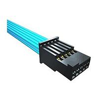 Samtec SFSDT-15-28-H-03.26-DS-NDX Double Row Discrete Cable 0.50" Tiger Eye(TM) Double Row Discrete Wire Cable Assembly