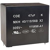 Cornell Dubilier (CDE) MXH684K305H11 RFI Suppression Capacitor 0.68uF 305VAC 10% X2 AEC-Q200